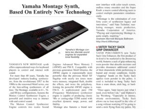 Yamaha-Montage-Sean-Divine-NAMM 2016