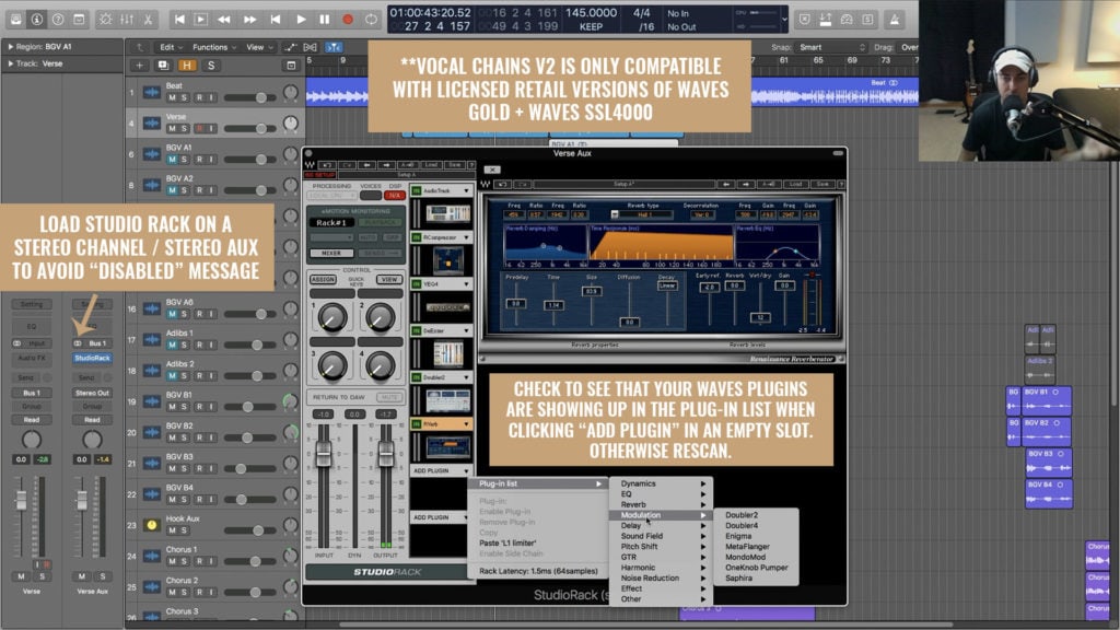 Divine Mixing Vocal Chains V2 - Waves StudioRack Plugins Disabled (Installation Help)