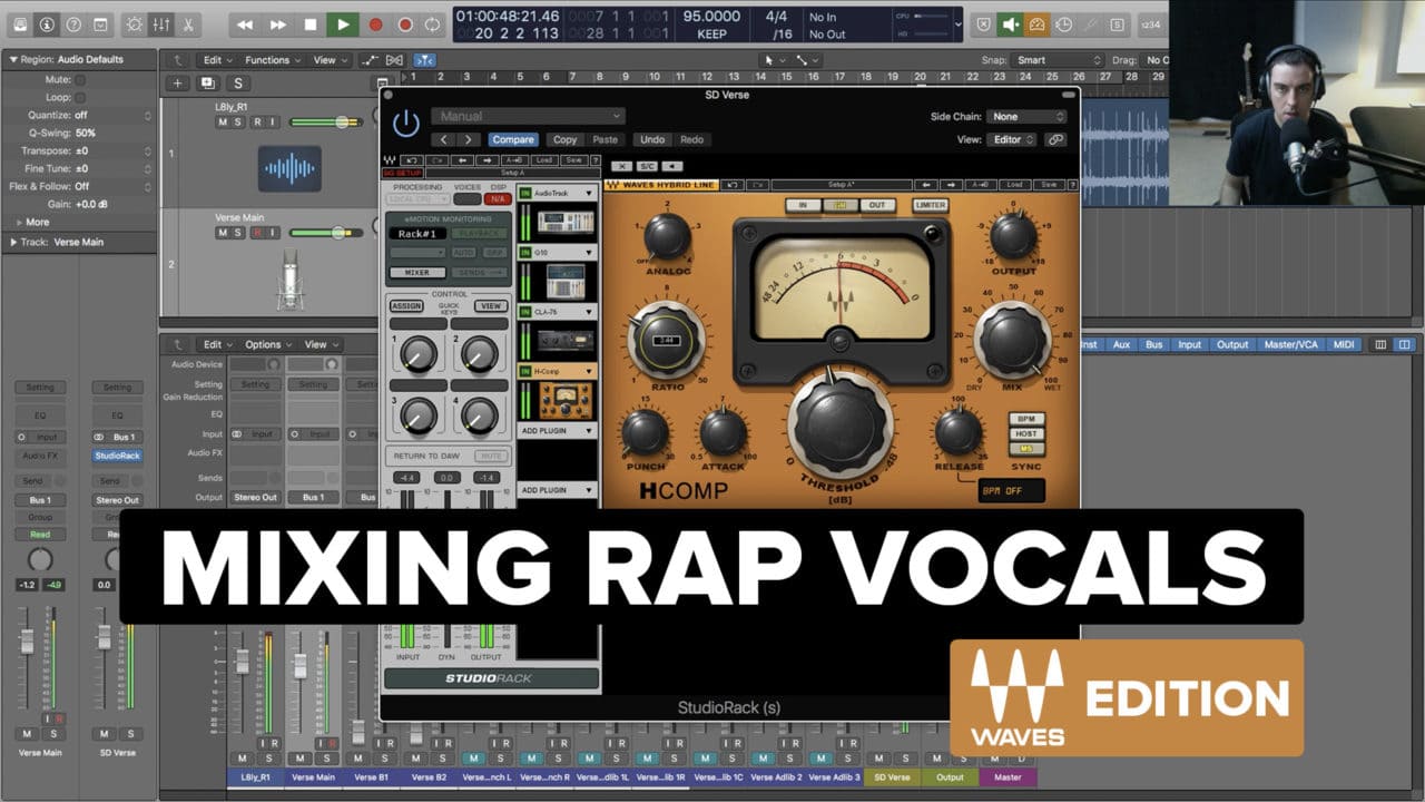Mixing Rap Vocals with Waves Plugins