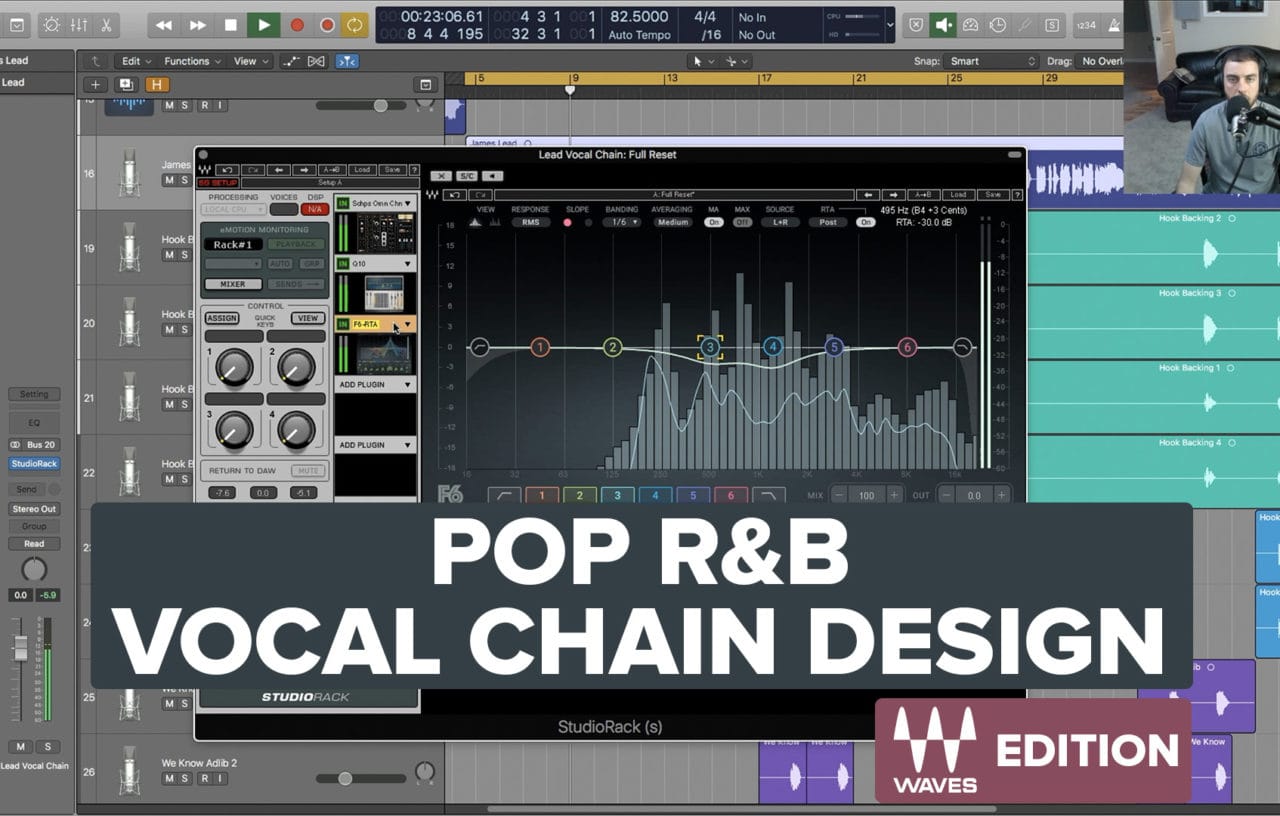 Pop R&B Vocal Chain Design - Free Preset for Waves Studio Rack