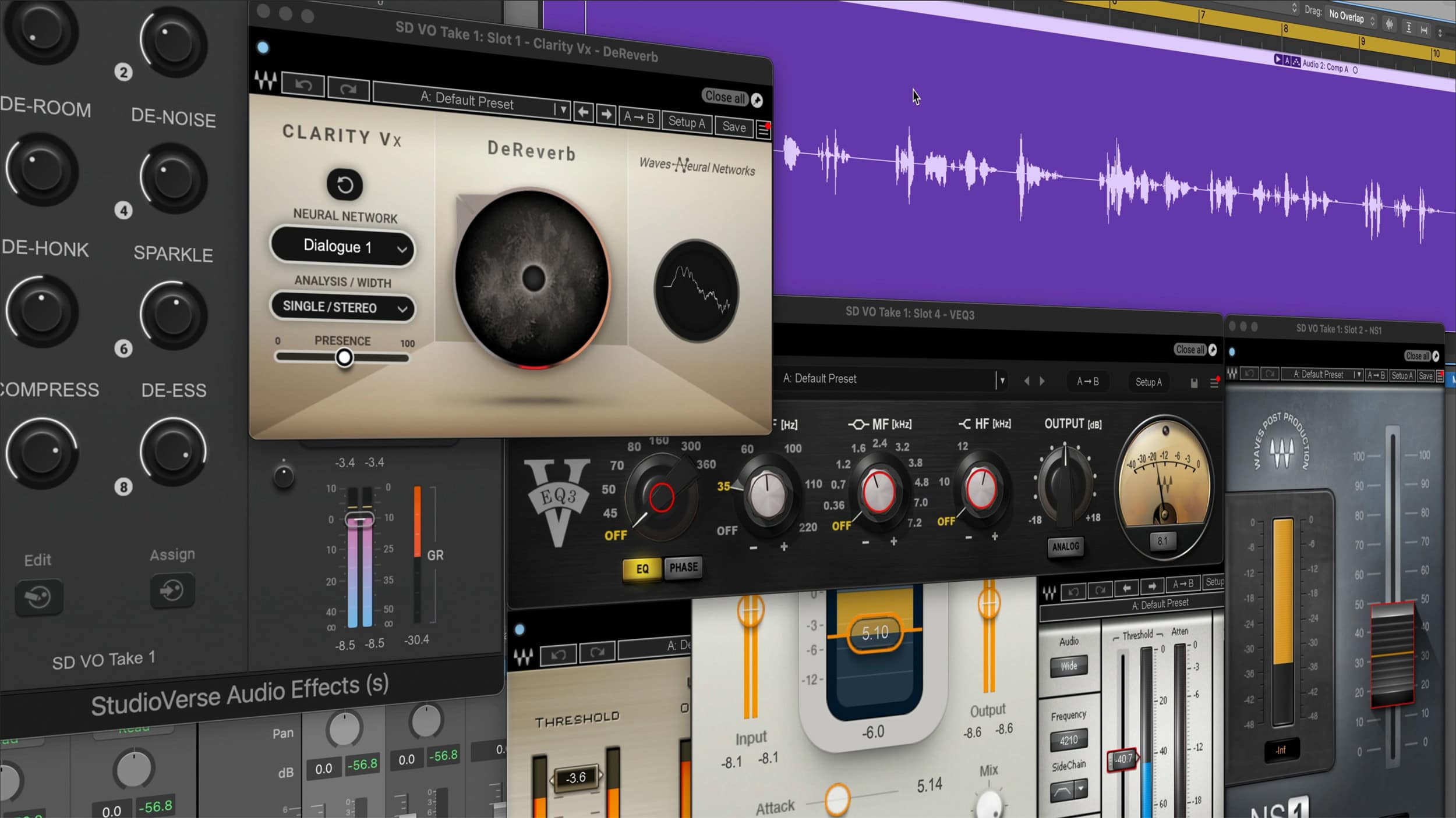 Ultimate VoiceOver Vocal Chain with Waves Plugins (Free Preset)