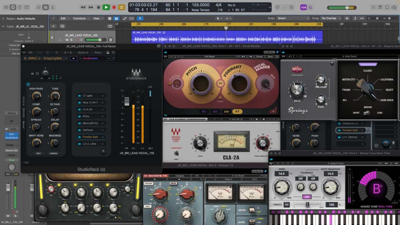 Vocal Chains Ultimate - Waves StudioRack Screenshot