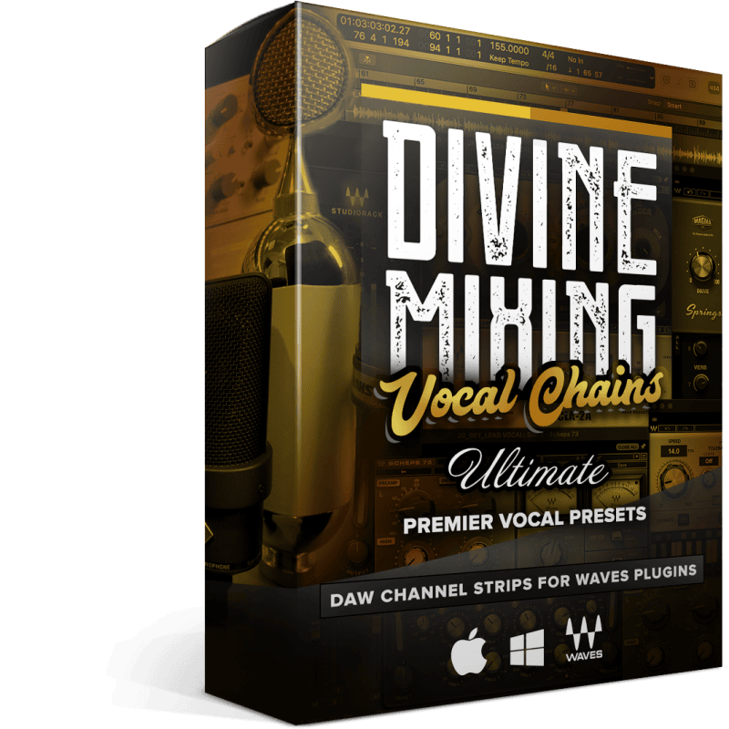 Divine Mixing - Vocal Chains Ultimate - Presets for Waves StudioVerse Audio Effects